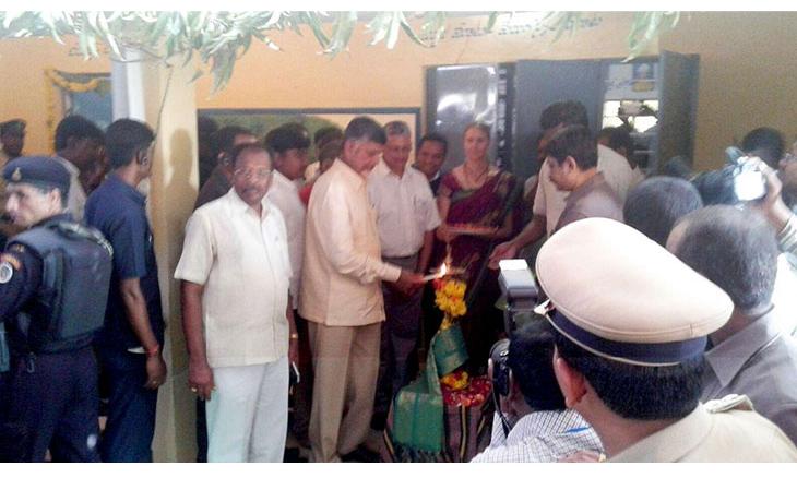 AP CM Shri Chandrababu Naidu Inaugurates Isha Vidhya Project