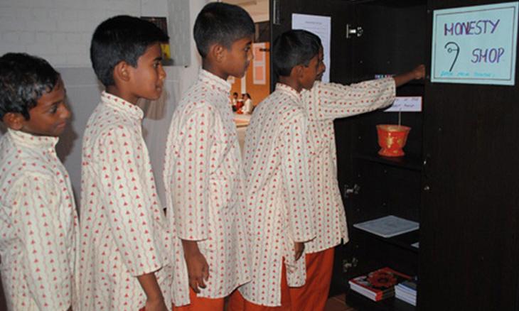 Honesty Shop at Isha ViHonesty Shop at Isha Vidhya Erode