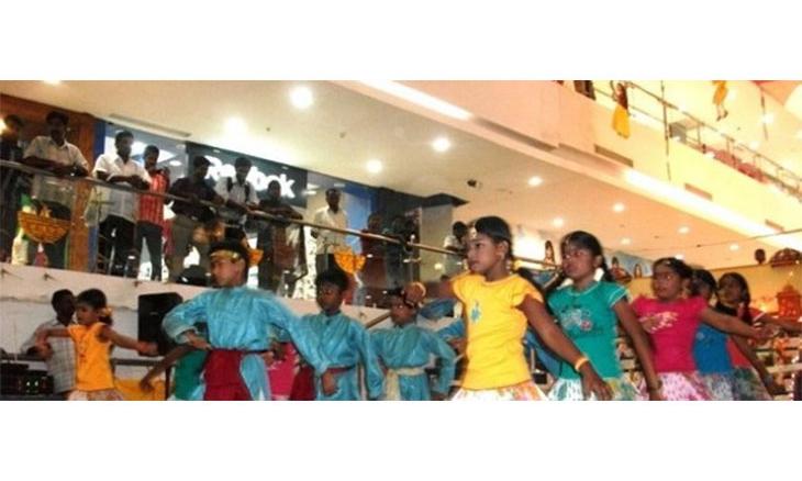 Isha Vidhya kids kick off Dassehra celebrations