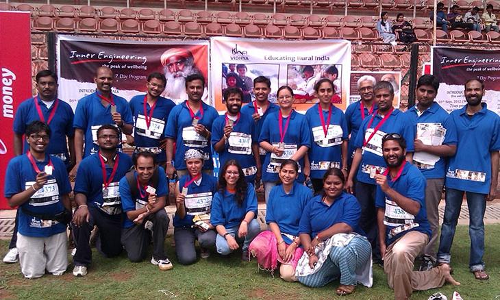 Run a Marathon for Isha Vidhya: Hyderabad 2012