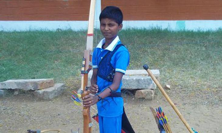 Isha Vidhya student T. Karthikeyan to compete at European Archery Championship