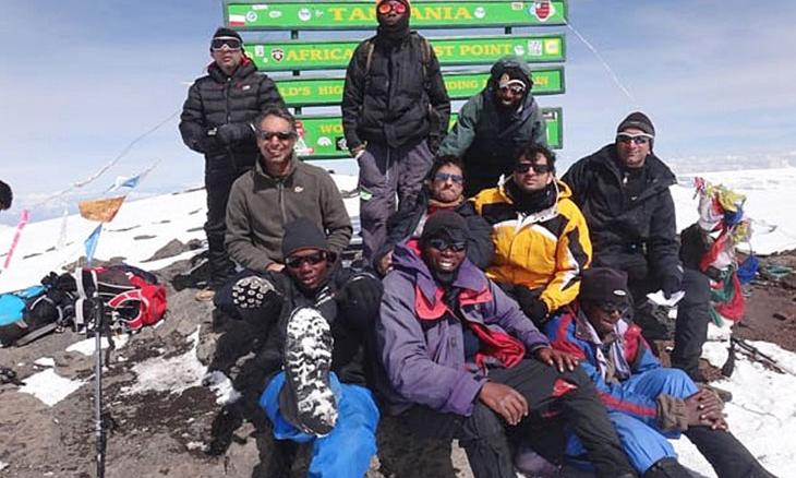 Climbing Mt. Kilimanjaro for Isha Vidhya