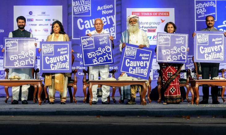Karnataka Government contributes 2 crore saplings for Cauvery Calling