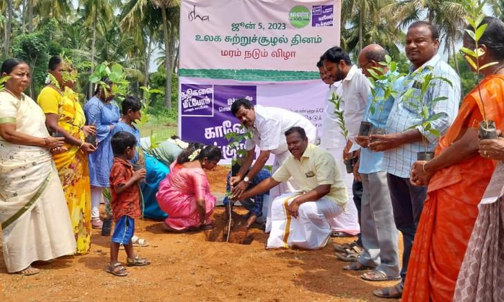 Celebrating World Environment Day with farmers
