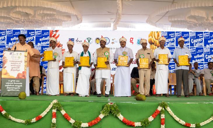 Isha's Cauvery Calling Hosts Food Forest Cultivation & Triple-Fruit Festival