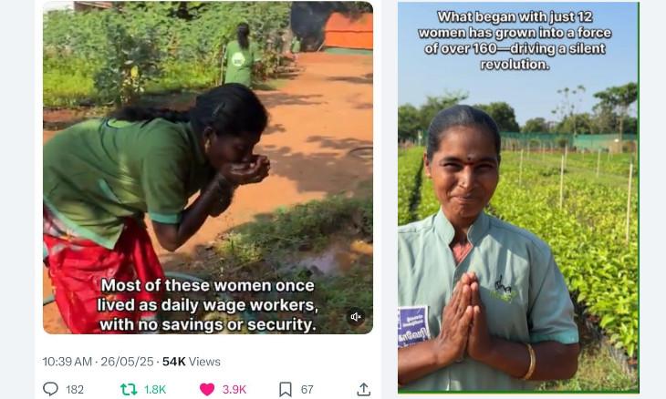 Cauvery Calling’s nursery workforce making 10+ million trees possible every year