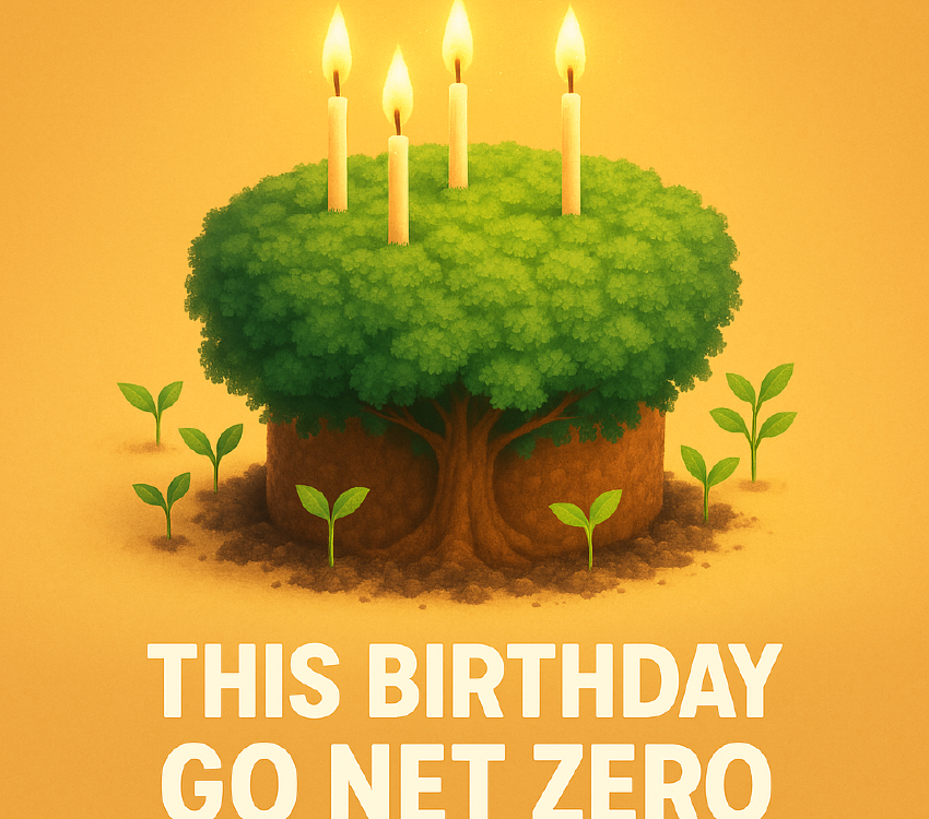 This Birthday, Cancel Your Carbon. Go Net Zero!