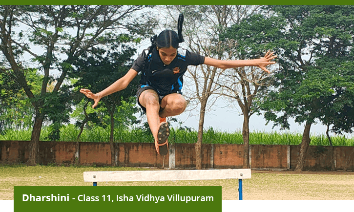 Isha Vidhya Blog | Competitive Champions | Dharshini