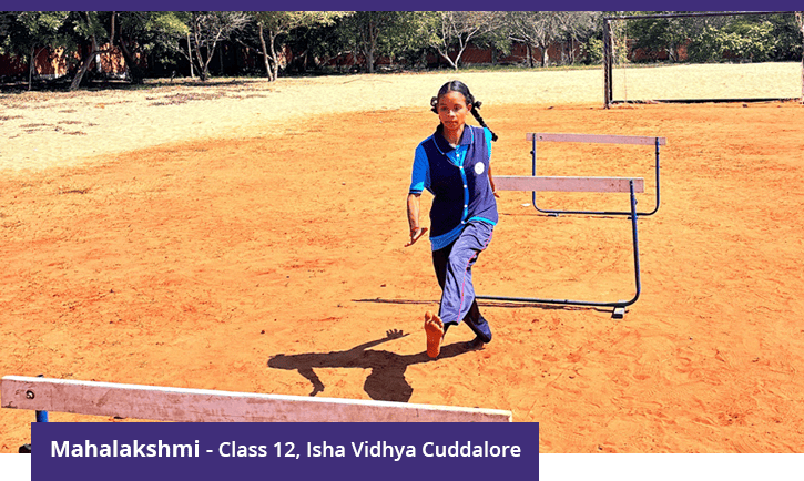 Isha Vidhya Blog | Competitive Champions | Mahalakshmi