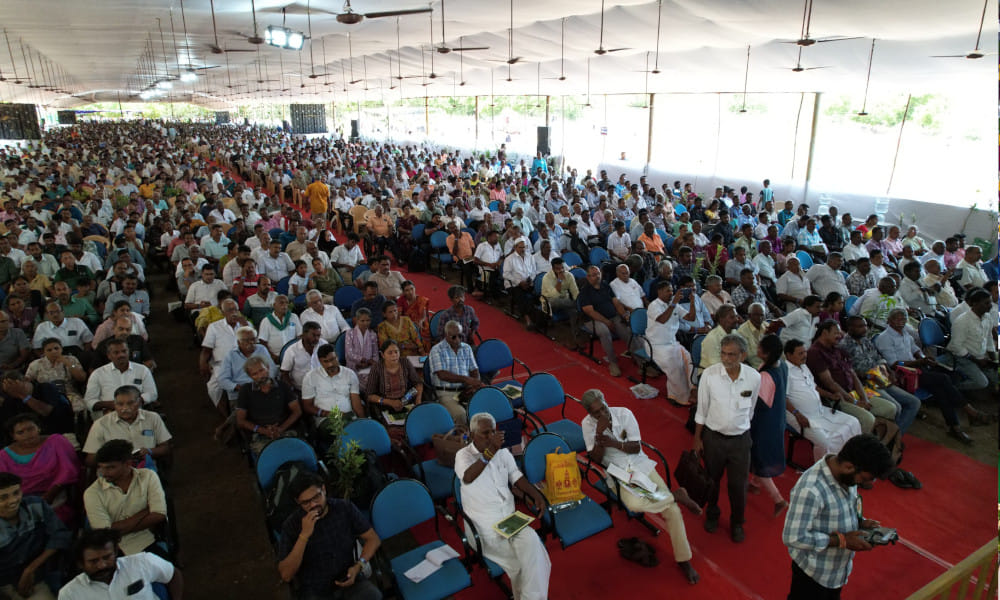 6,000 Farmers and Citizens Attend Cauvery Calling's Food Forest Cultivation and South Indian Fruits Festival