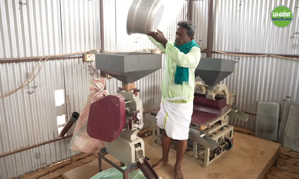 Save Soil | Farmer Muthuchamy | Natural Farming | Mini Rice Mill Save Soil | Farmer Muthuchamy | Natural Farming | Mini Rice Mill